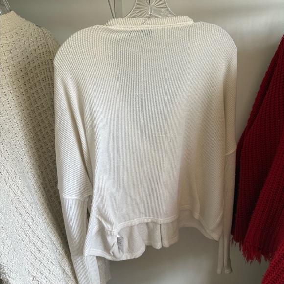 Urban Outfitters Cream Button-Up Cardigan - Picture 2 of 2